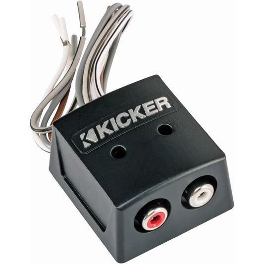 KICKER KSeries Interconnect  Speaker to RCA wLineOut Converter 46KISLOC