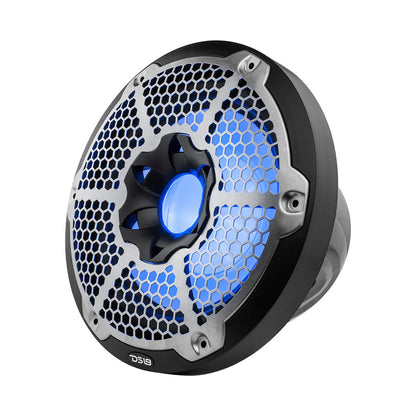 DS18 HYDRO 10 Subwoofer wRGB Lights  600W  Black NXL10SUBBK