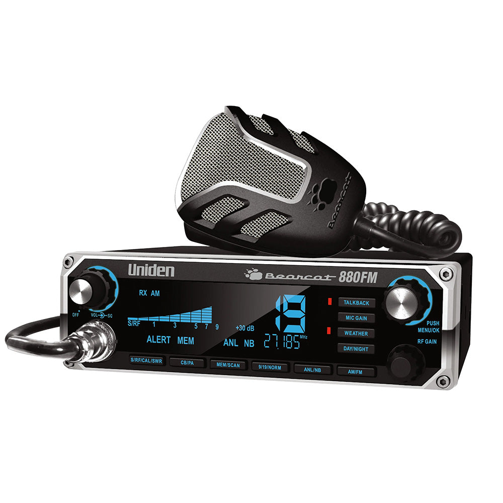 Uniden Bearcat 880FM CB Radio wAMFM BEARCAT 880FM