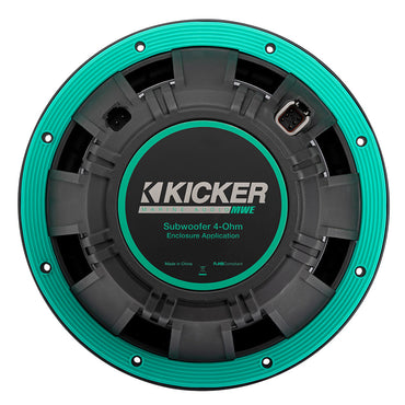 KICKER 10 Premium Marine Subwoofer fEnclosure Applications  4Ohm 51MWE104
