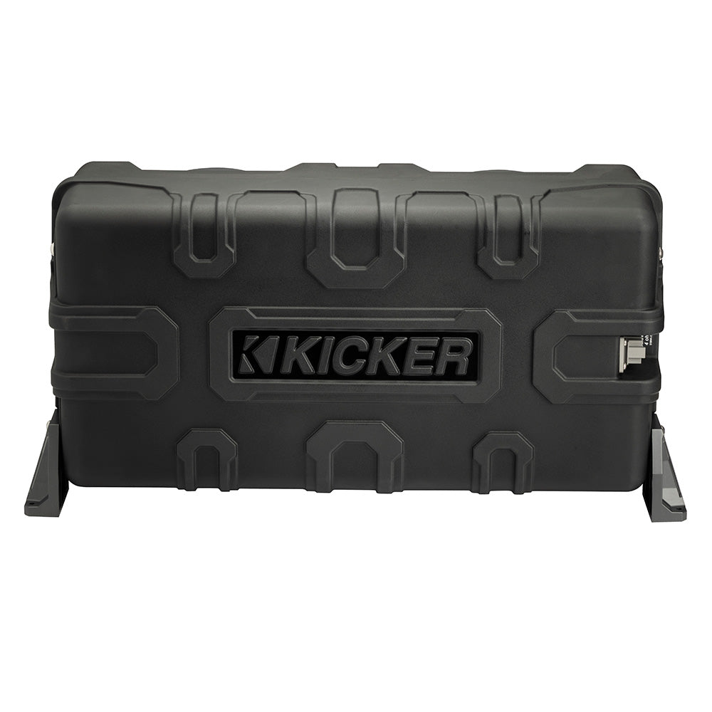 KICKER 10 Loaded Premium Marine Enclosure wPassive Radiator  4Ohm 51MWLE104