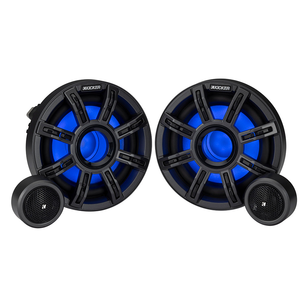 KICKER 65 Premium Marine Component Speakers  4Ohm 51MSS65