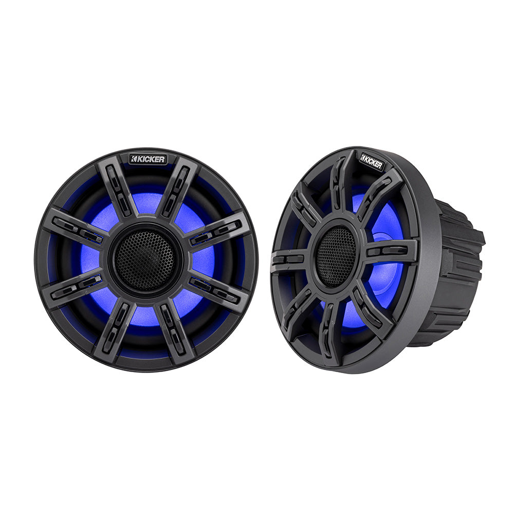 KICKER 65 Premium Marine Coaxial Speakers  4Ohm 51MSC65