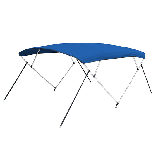 Carver 3 Bow 5481U Bimini Top with Boot  Pacific Blue Acrylic A5481UB04