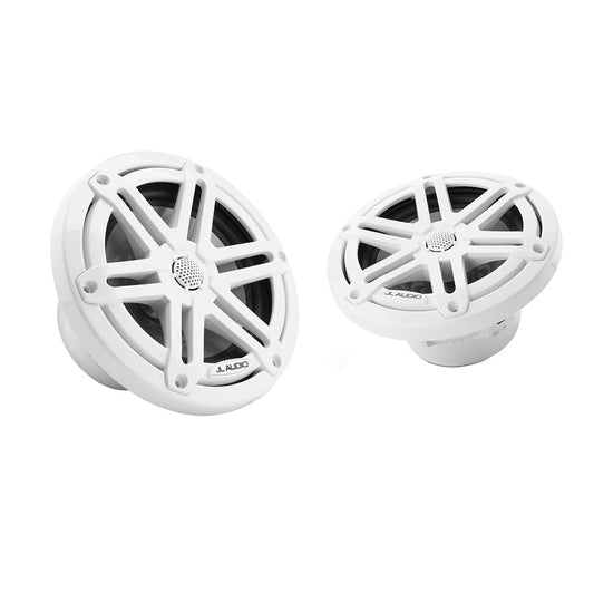 JL Audio M3 Series 65 Marine Coaxial Speakers wGloss White Sport Grilles  M3650XSGw 0100306300