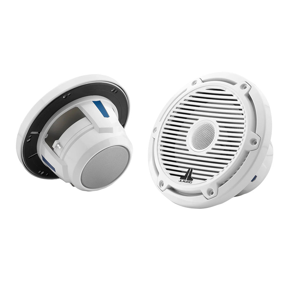 JL Audio M6 Series 65 Marine Coaxial Speakers wGloss White Classic Grille  M6650XC3Gw 0100349700