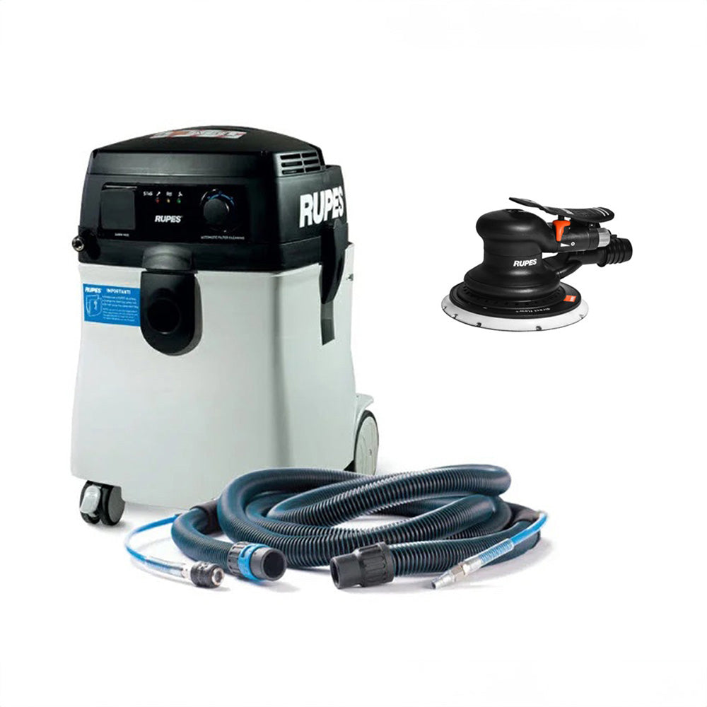 RUPES S245 Portable Vacuum Long Hose Kit wRH359A Skorpio Sander S245EPLKL19