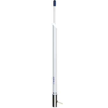 Scout 8 White VHF Antenna 6dB Stainless Steel Ferrule w5M RG58 Coax Includes PL259 KS42 PF AN NVHF00007T
