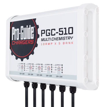 ProGuide 5 Bank OnBoard Battery Charger  12V  40Amp PGC510