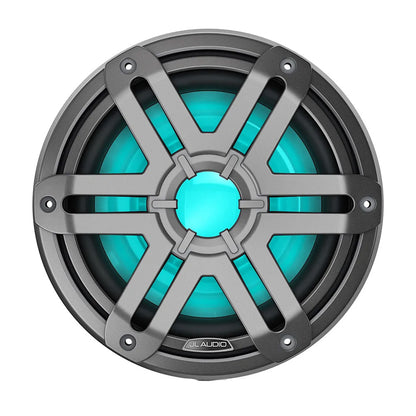 JL Audio M200 Marine Subwoofer 10 wLED  Grey Sport Grille 0100475901