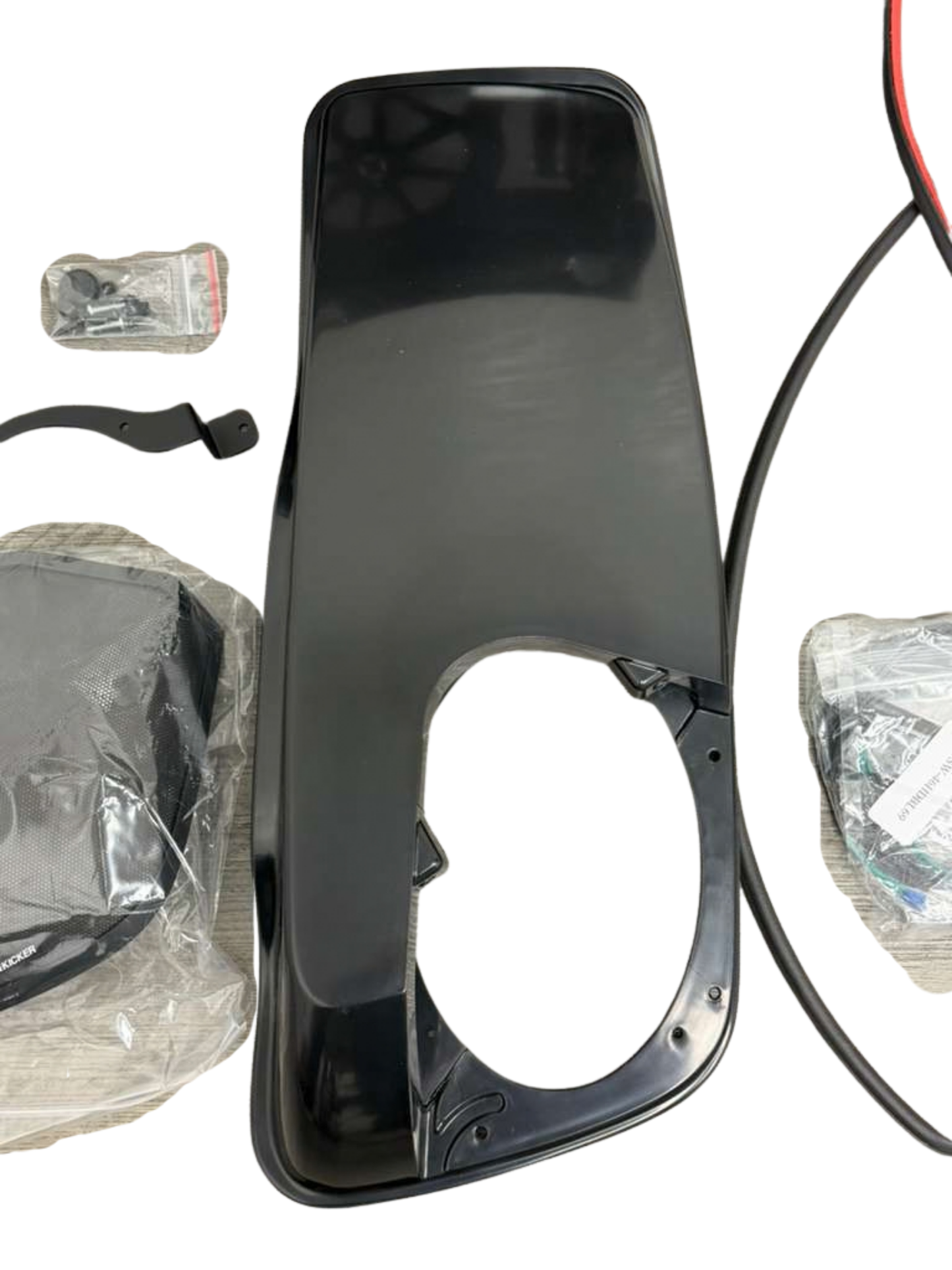 Kicker HDBL69VB Harley-Davidson Saddlebag Lid Audio Kit 2014-Present — Open Box | PS69 6x9 Speakers Included