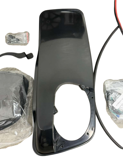 Kicker HDBL69VB Harley-Davidson Saddlebag Lid Audio Kit 2014-Present — Open Box | PS69 6x9 Speakers Included