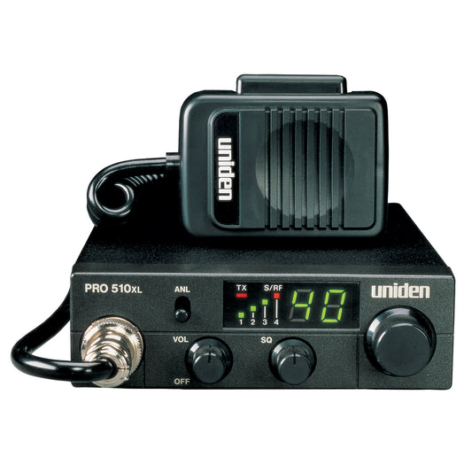Uniden PRO510XL CB Radio w7W Audio Output PRO510XL