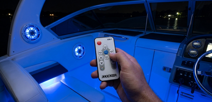 Kicker 41KMLC LED Lighting Remote with Receiver Module for Marine