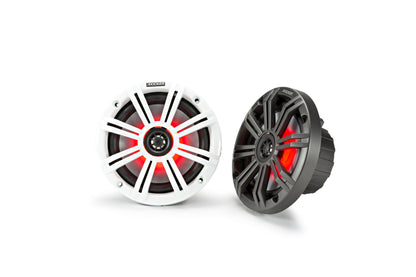 Kicker Marine Audio Bundle – (4) 6.5″ RGB LED Speakers, 6-Channel