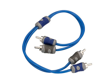 Kicker 46KI203 K-Series 2-Channel RCA Interconnect Cable 0.3m (12″)