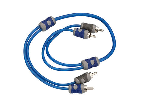 Kicker 46KI205 K-Series 2-Channel RCA Interconnect Cable 0.5m (18″)