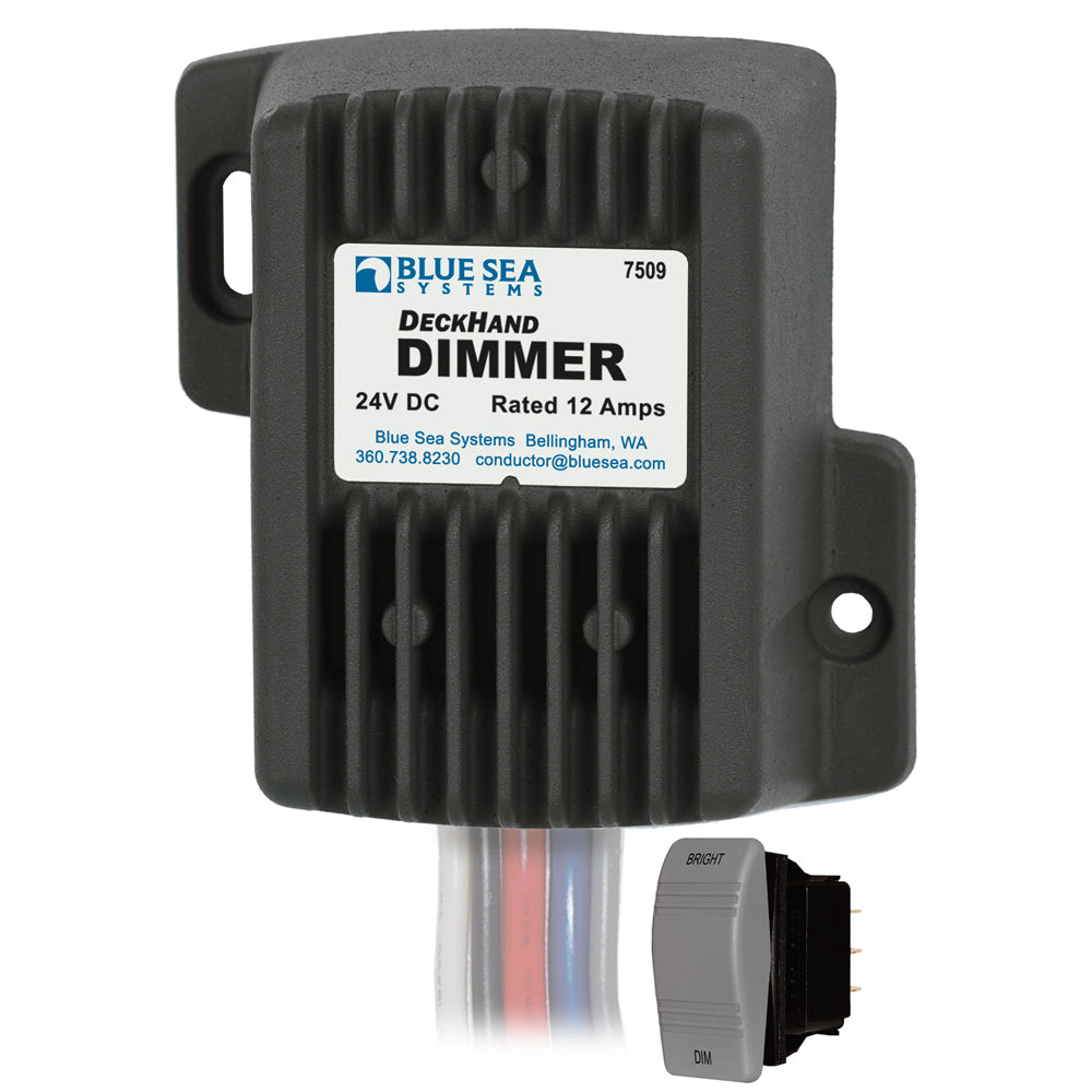 Blue Sea 7509 DeckHand Dimmer  12 Amp24V 7509