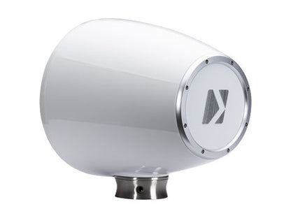 Kicker 47KMFC11W 11" 4-Ohm HLCD Marine Tower Speakers Pair – White