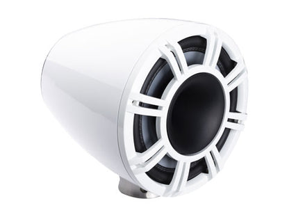 Kicker 47KMFC11W 11" 4-Ohm HLCD Marine Tower Speakers Pair – White