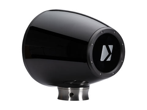 Kicker 47KMFC9 9" 4-Ohm HLCD Marine Tower Speakers Pair – Charcoal