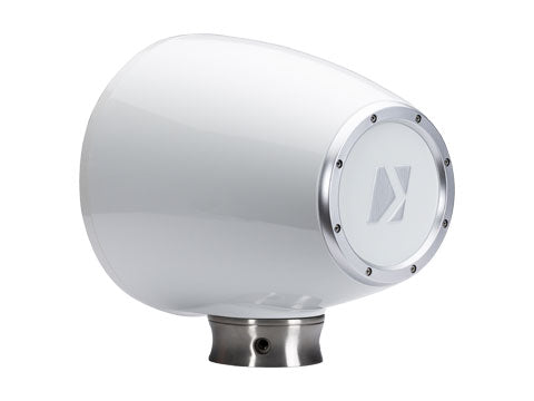 Kicker 47KMFC9W 9" 4-Ohm HLCD Marine Tower Speakers Pair – White
