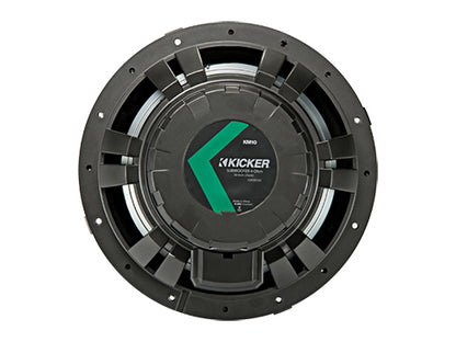 KICKER KMF10 10" Weather-Proof Subwoofer for Freeair Applications - 4-Ohm [45KMF104]