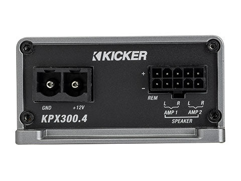 KICKER KPX300.4 4x75W Full-Range Compact Amplifier [51KPX3004]