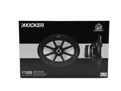 Kicker HDBL69VB Harley-Davidson Saddlebag Lid Audio Kit 2014-Present — Open Box | PS69 6x9 Speakers Included