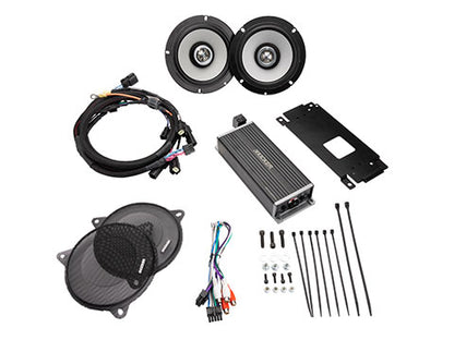 Kicker 50HDS144 Harley Batwing 6.5″ 4-Channel Audio Kit 2014-2023