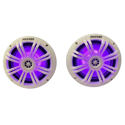 Kicker 51KM604WL 6.5" Marine With RGB LED Lighting