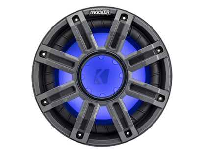 Kicker 51MWE102 10" 2 Ohm Marine Subwoofer with RGBW LED Lighting
