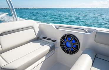 Kicker 51MWF102 10" 2 Ohm Freeair Marine Subwoofer with RGBW LED