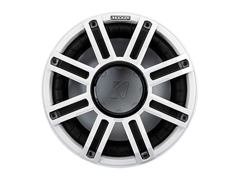 Kicker 51MWG12W 12" White Marine Subwoofer Grille for MW M-Class