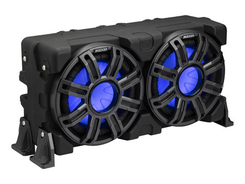 Kicker 51MWLE102 10" 2 Ohm Marine Loaded Subwoofer Enclosure with