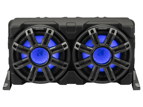 Kicker 51MWLE102 10" 2 Ohm Marine Loaded Subwoofer Enclosure with