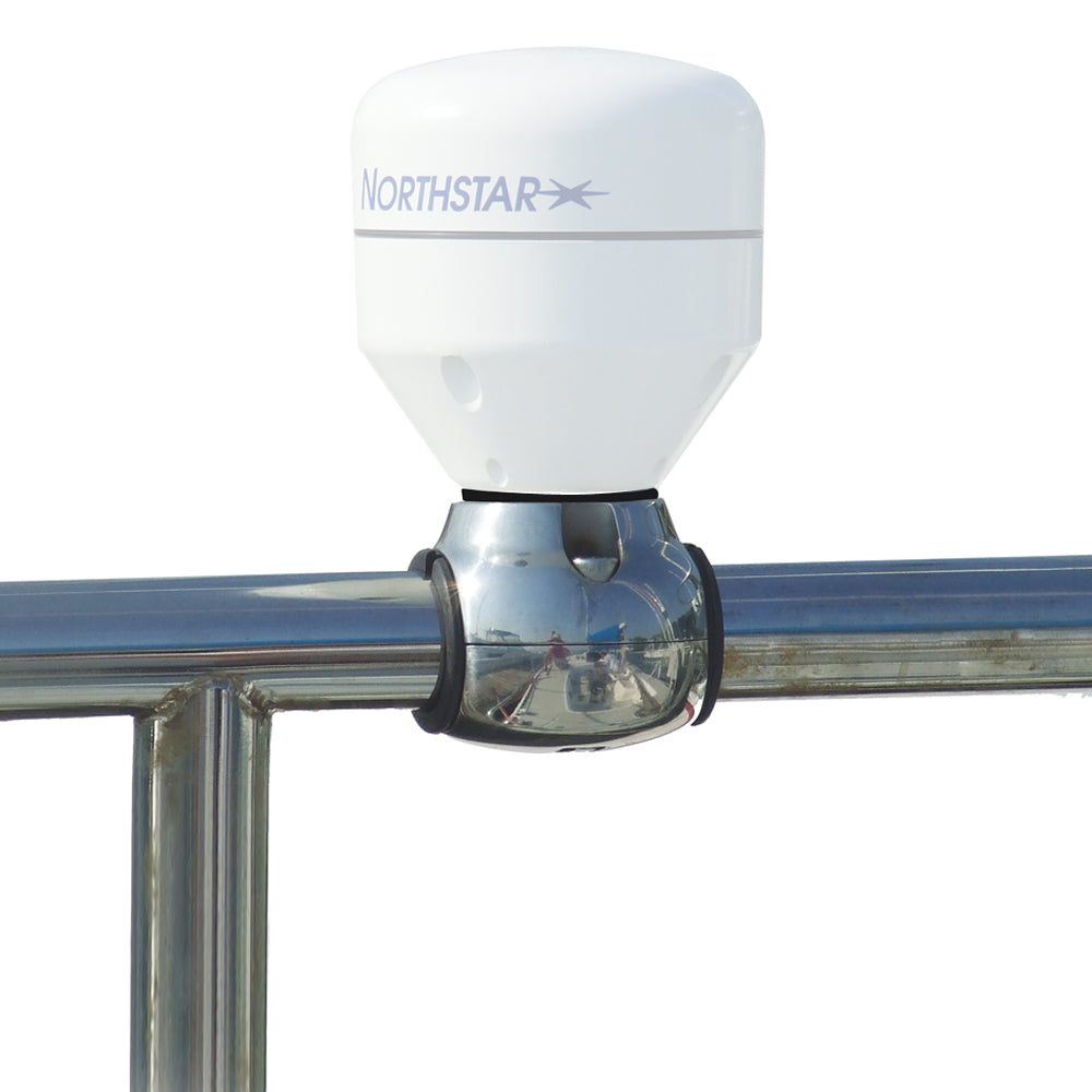 Edson GPS Antenna Rail Mount  Stainless Steel f1125 Rails  114 Threads 831ST114