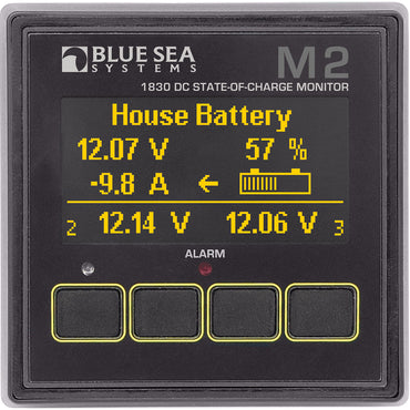 Blue Sea 1830 M2 DC SoC State of Charge Monitor 1830