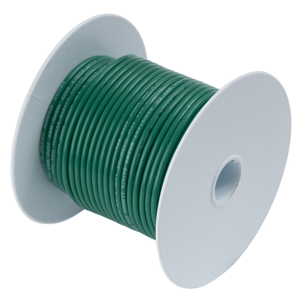 Ancor Green 14AWG Tinned Copper Wire  100 104310