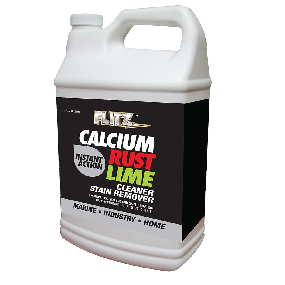 Flitz Instant Calcium Rust  Lime Remover  Gallon Refill CR 01610