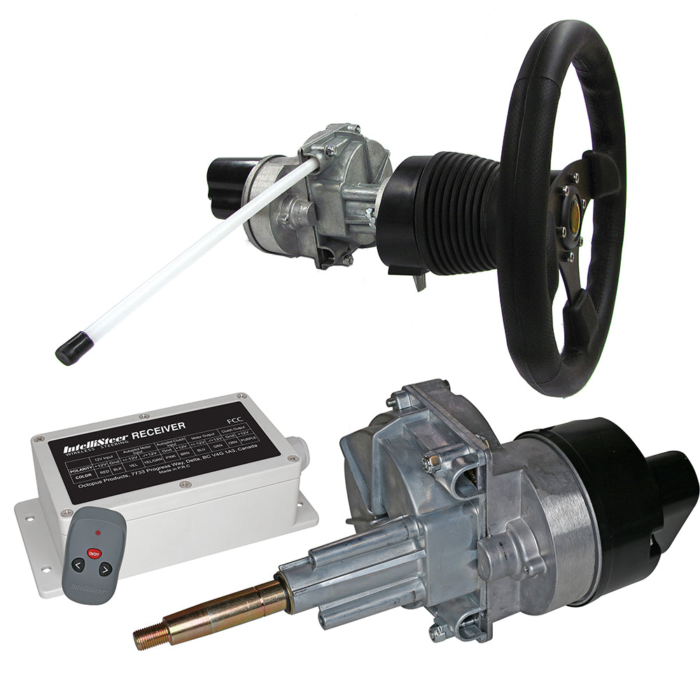 Intellisteer Type T fHelms wTilt Function fCable Steered Boats wDash Mounted Wheel INTTYPET