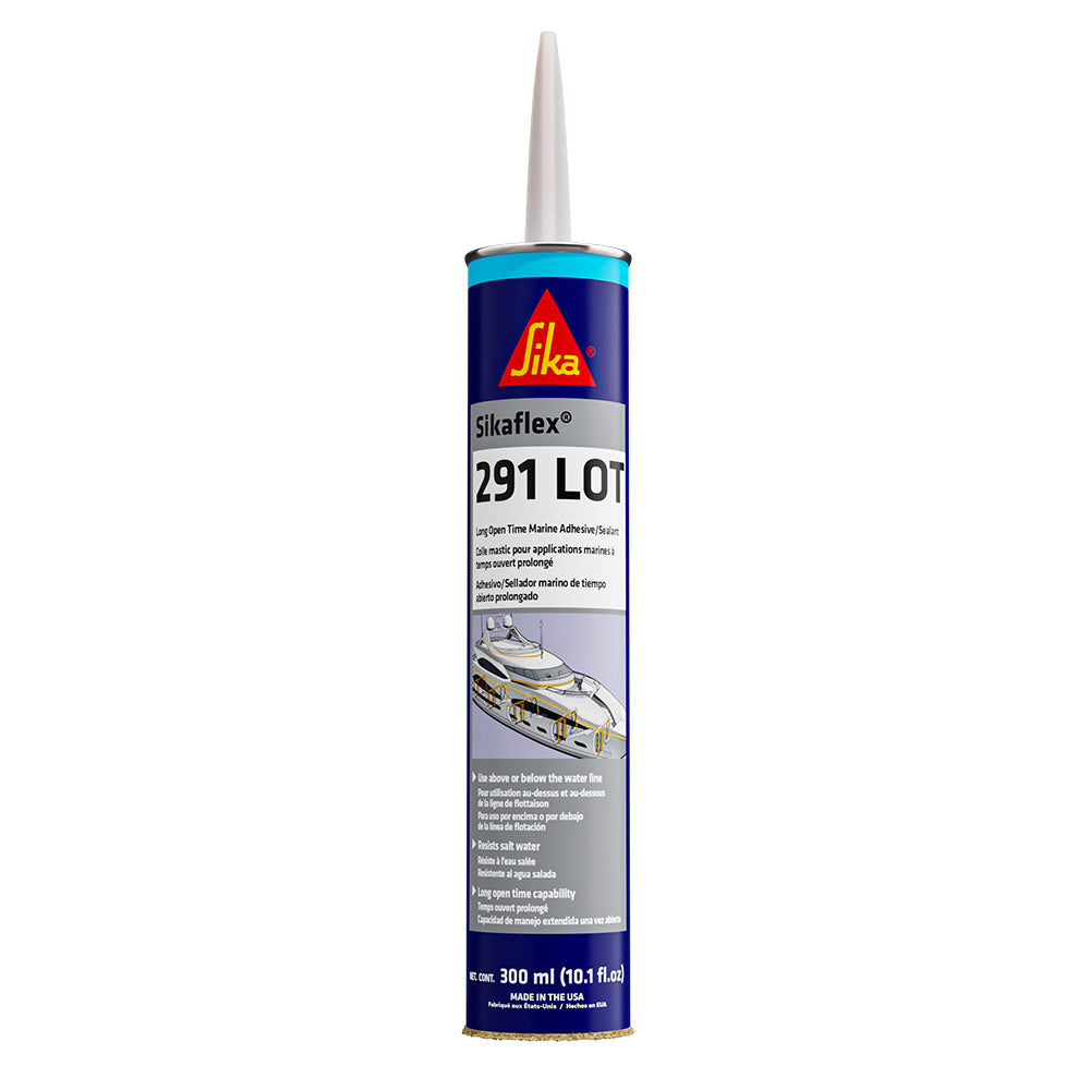 Sika Sikaflex 291 LOT Slow Cure Adhesive  Sealant 103oz300ml Cartridge  Black 90927