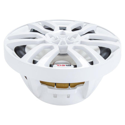 DS18 HYDRO 8 2Way Marine Speakers wRGB LED Lights 375W  White NXL8