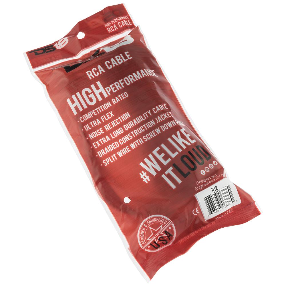 DS18 Advance Ultra Flex RCA Cable  12 R12