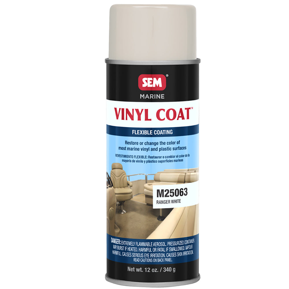 SEM Vinyl Coat  Ranger White  12oz M25063
