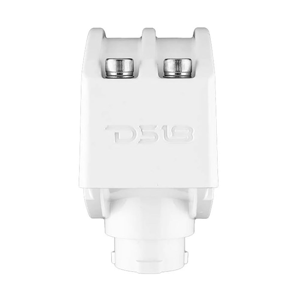 DS18 Hydro ClampMount Adapter V2 fTower Speaker  White CLPX2T3WH