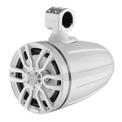 DS18 X Series HYDRO 65 Wakeboard Pod Tower Speaker wRGB LED Light  300W  White NXLX6TPWH
