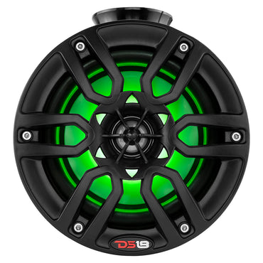 DS18 HYDRO 65 Compact Wakeboard Pod Tower wRGB Light  300W  Black NXLPS6BK