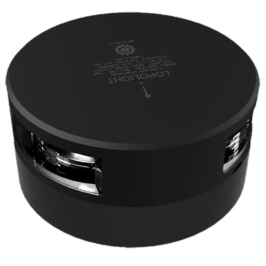 Lopolight Series 301011  Masthead Light  5NM  Horizontal Mount  White Black Housing 301011KLB