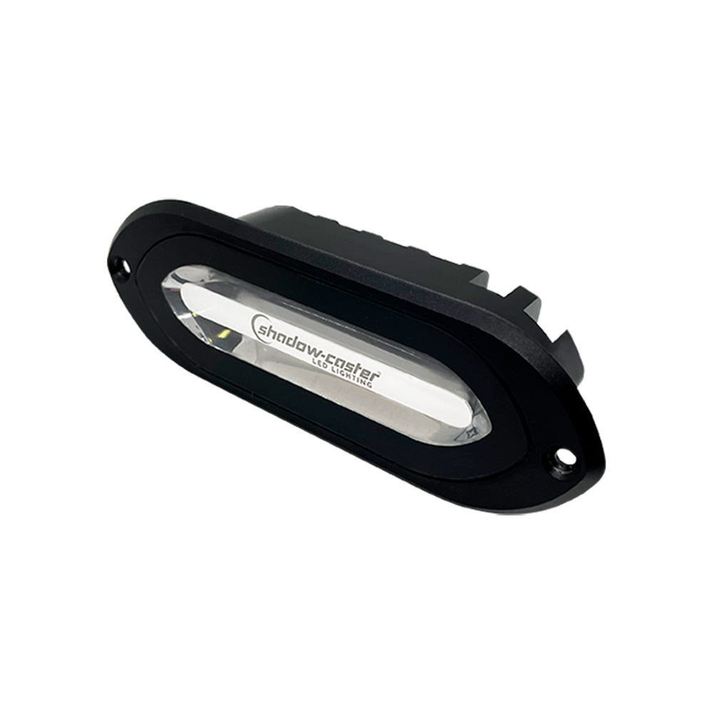 ShadowCaster SCMSL Series Flush Mount Spreader Light Black Housing  FullColor SCMSLFCCBK